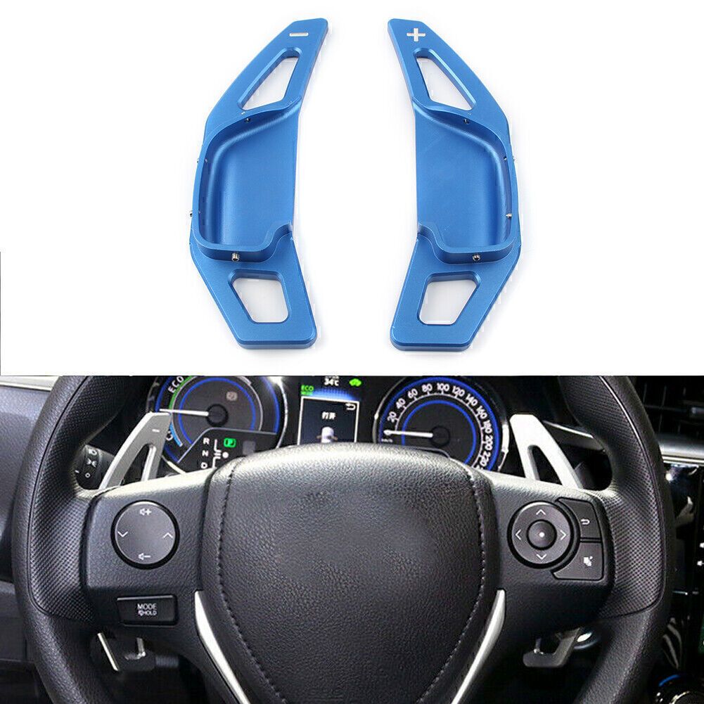 Shifters Gear Steering Wheel Extension Paddle Fit for Toyota for Corolla for Camry Blue