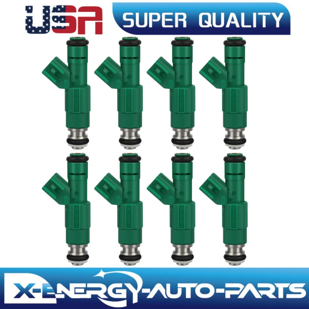 0280155789 8X Upgrade Fuel Injectors 96-99 for Dodge for Ram Dakota 5.2 5.9L 318 360
