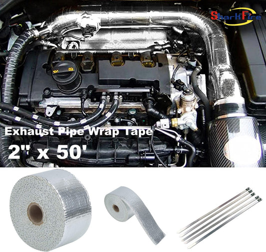 16-foot exhaust pipe adhesive, high-heat insulating exhaust pipe packaging tape