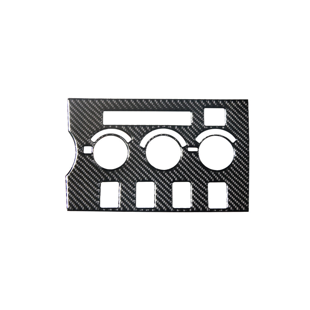 Central A/C Control Panel Type B Trim Carbon Fiber for Toyota Tundra 2007-2013