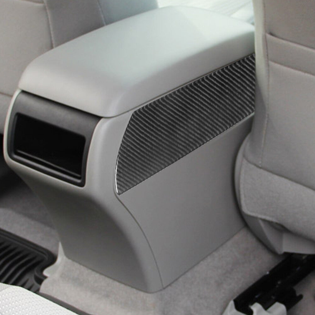 Interior Carbon Fiber Center Armrest sides Trim Cover for Toyota for Camry 2012-2014