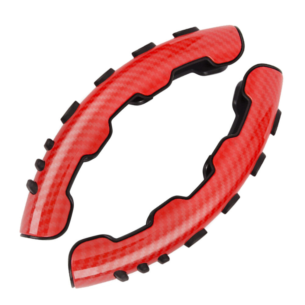 Red anti-slip steering wheel turbocharger cover suitable for Honda for Civic , Accord, and CRV.