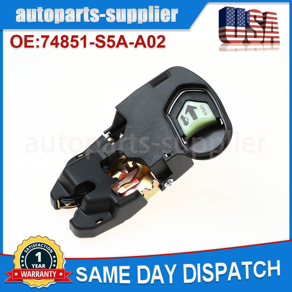 Trunk cover handle assembly 74851-S5A-A02 for 2001-2005 for Honda Civics.
