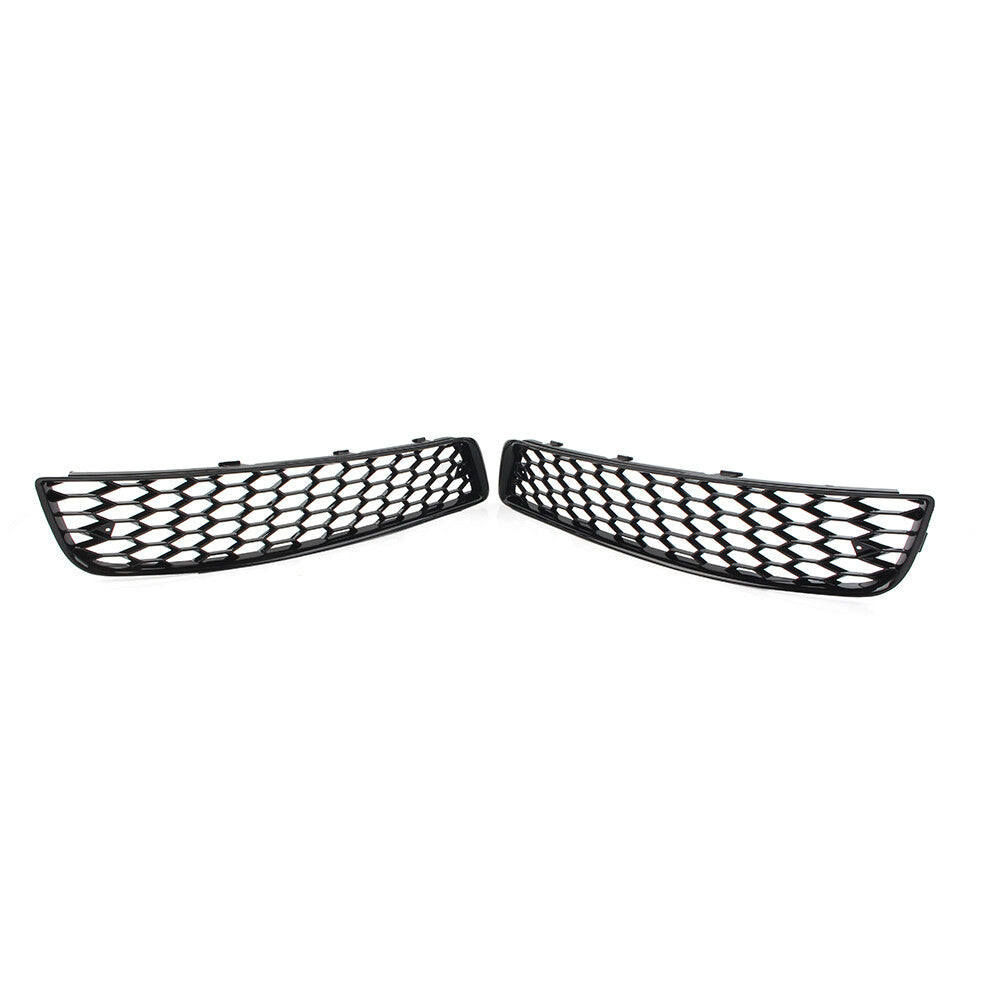 2-piece front bumper honeycomb fog light grille covers for Audi A3 8P 2009-2013 2012