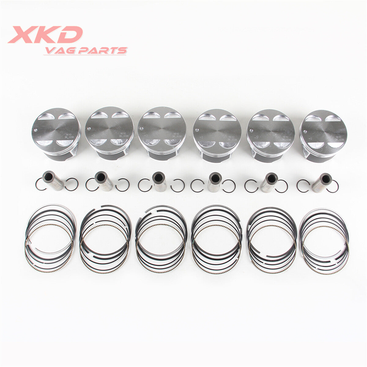 3.6-liter piston and ring kit for Buick , for Cadillac CTS, for Chevrolet for Pontiac 12590866
