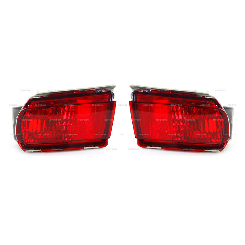 Pair Red Fog Light Rear Bumpe Lamp for Toyota for Land Cruiser Prado FJ150 2010-2015