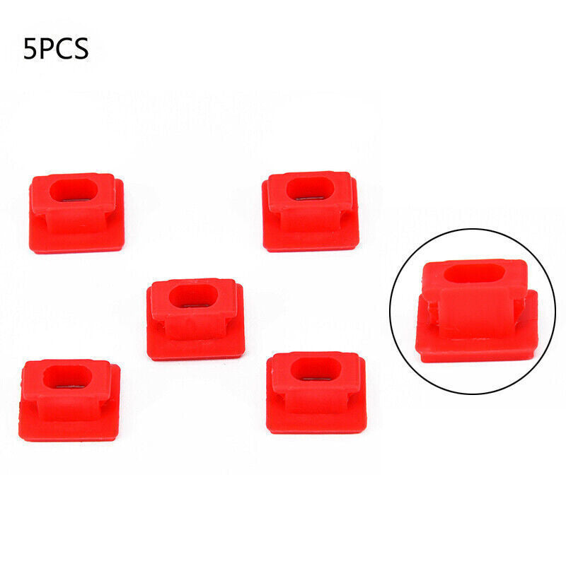 5Pcs Interior Dashboard Trim Strip Clips for BMW 7 series E65 E66 Type Models
