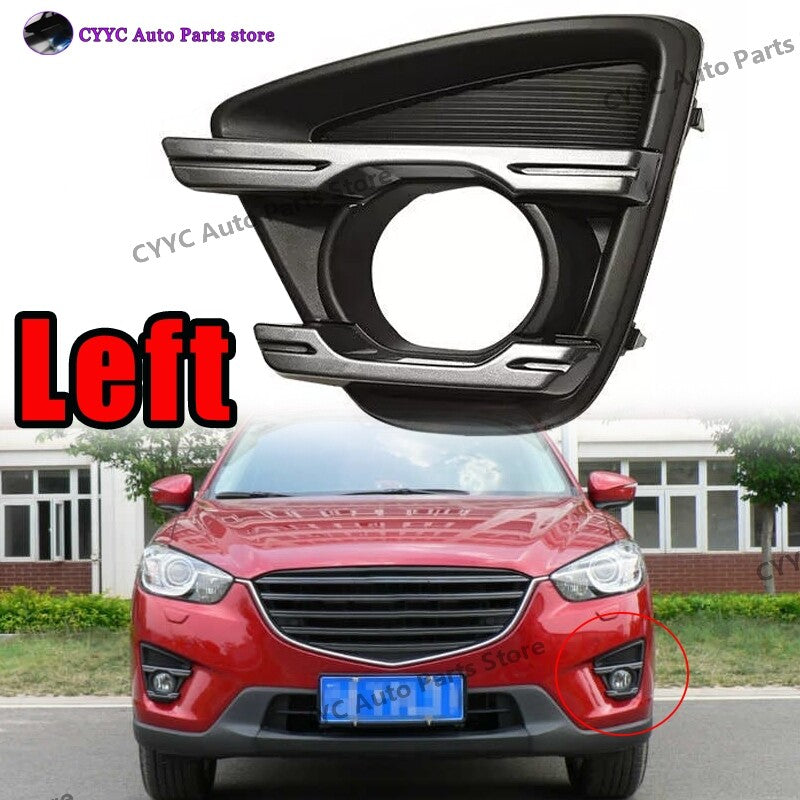 for Mazda CX-5 2013-2016 Front Bumper Bezels Fog Light Cover Frame Left Side