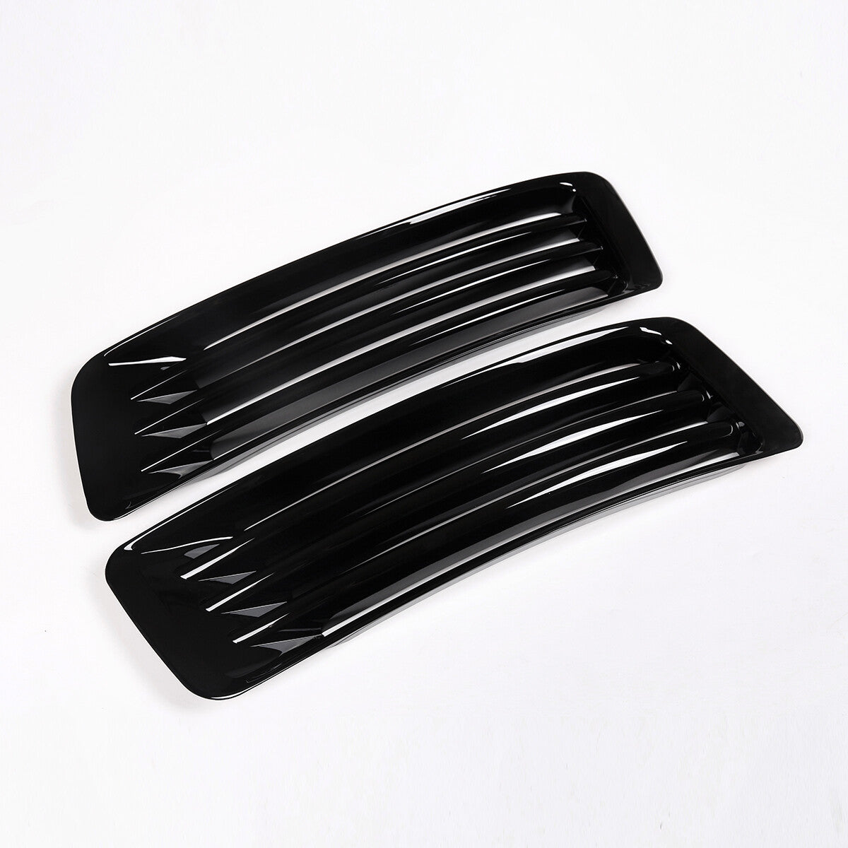 ABS black rear fog light smoked cover trim strip for Corvette C7 2014-2019