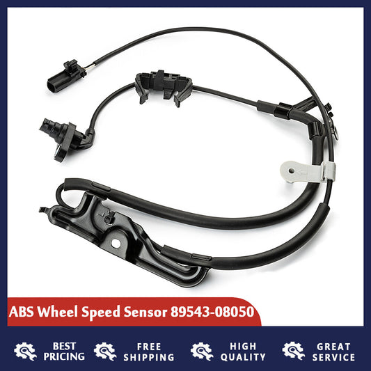 One ABS wheel speed sensor for Toyota for Sienna 2011-2020 2.7L 3.5L, front left side.
