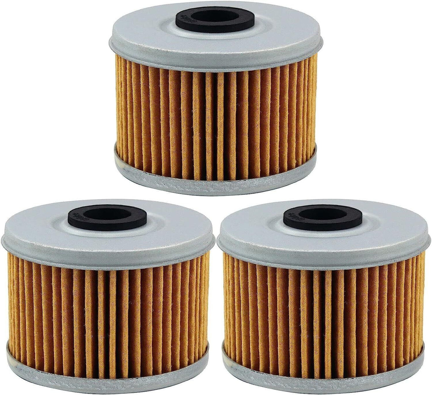 3xOil Filter for Honda TRX250 TRX300EX TRX350 TRX650FA TRX650FGA TRX680FGA CM450