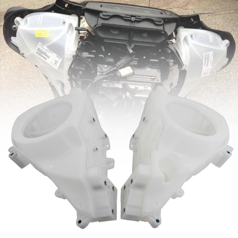 2X Inner Fairing Speakers Enclosure Cover for Harley Touring Street Glide 14-up