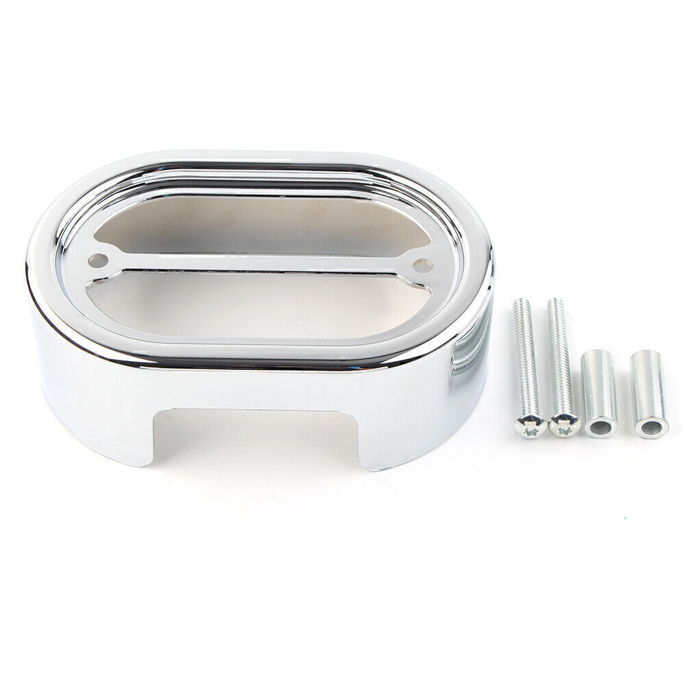 Drag Chrome Voltage Regulator Cover for Harley Softail FZSTN FXST 2001-2006 2002