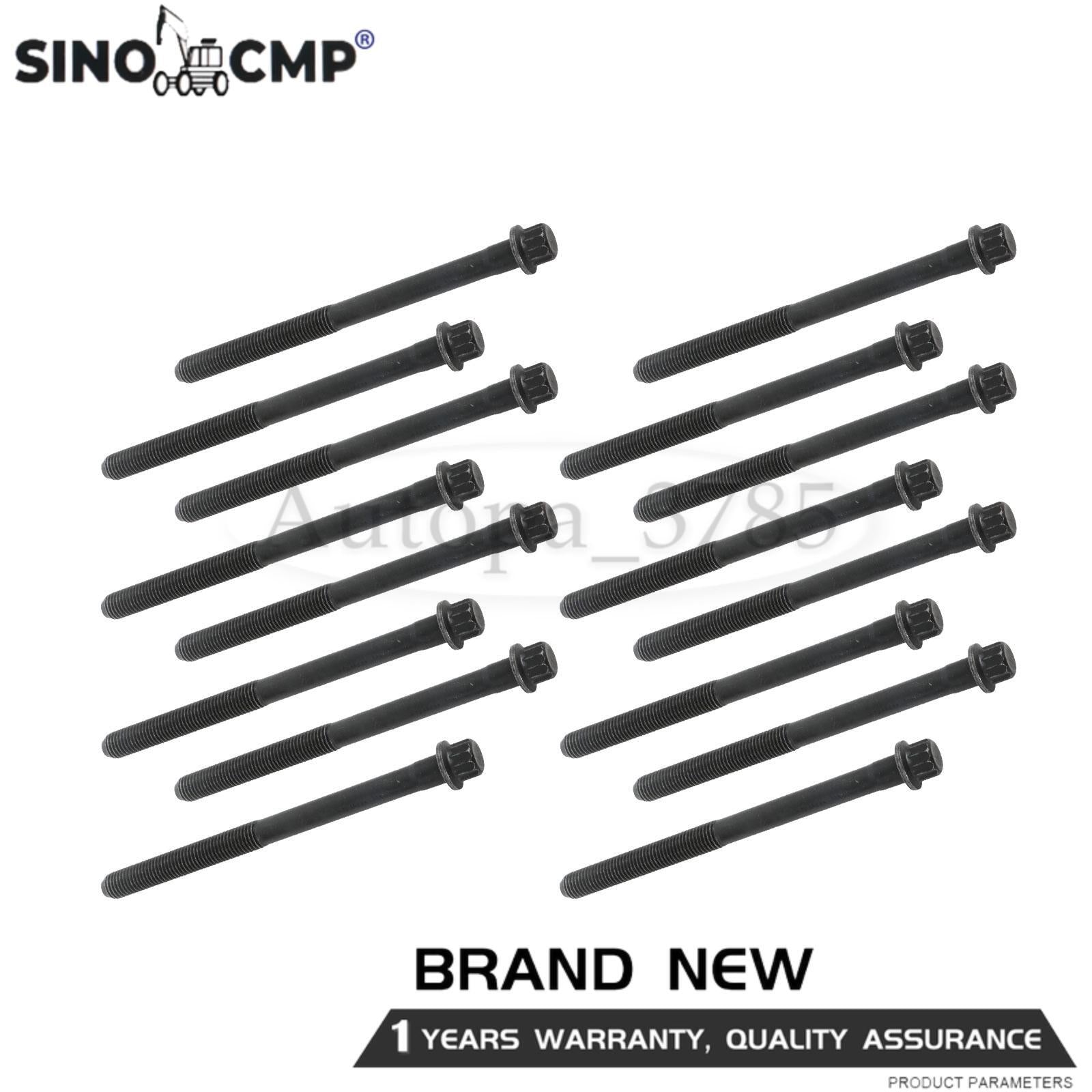 Cylinder Head Bolts fits for HYUNDAI COUPE GK 2001- 09 G6BA Set Kit Blue Print 2.7L