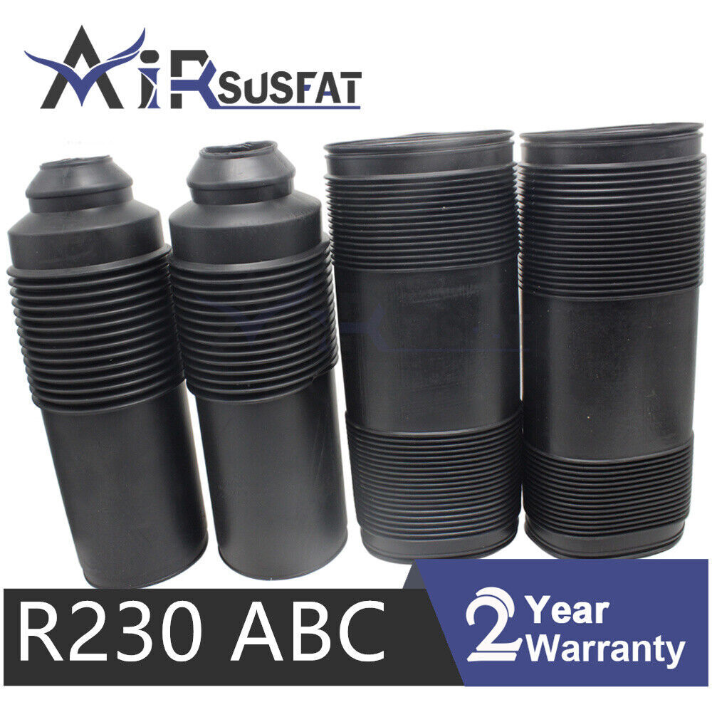 4PCS Front Rear Hydraulic Suspension ABC Shock Dust Cover for Mercedes R230