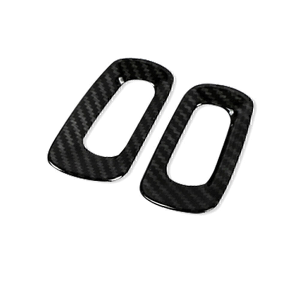for Volvo XC40 2018-2022 Carbon Fiber Inner Dashboard Air Outlet Vent Trim