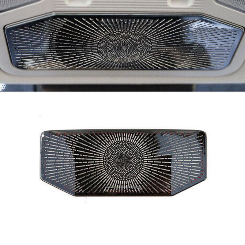 for Toyota RAV4 19-2024 Black Steel Front Reading Light Speaker Frame Horn Trim