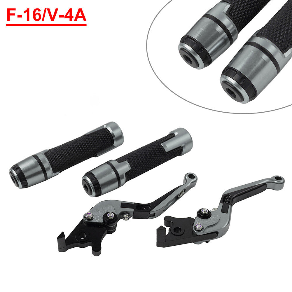 Fold Extendable Brake Clutch Lever Handlebar Grip kit for Yamaha XSR900 ABS