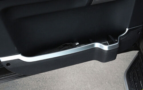 Matte Silver for Land Rover Discovery 4 Inner Door Storage Box Strip 2010-2016