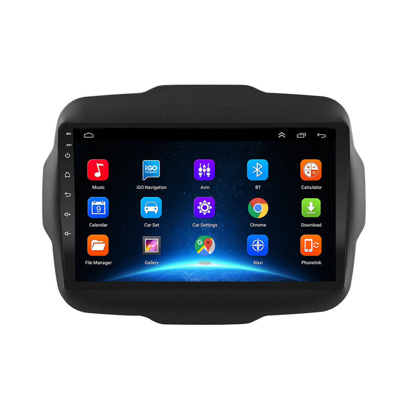 Car 9in Stereo Radio Android Multimedia Video Player For Renegade Navigation GPS