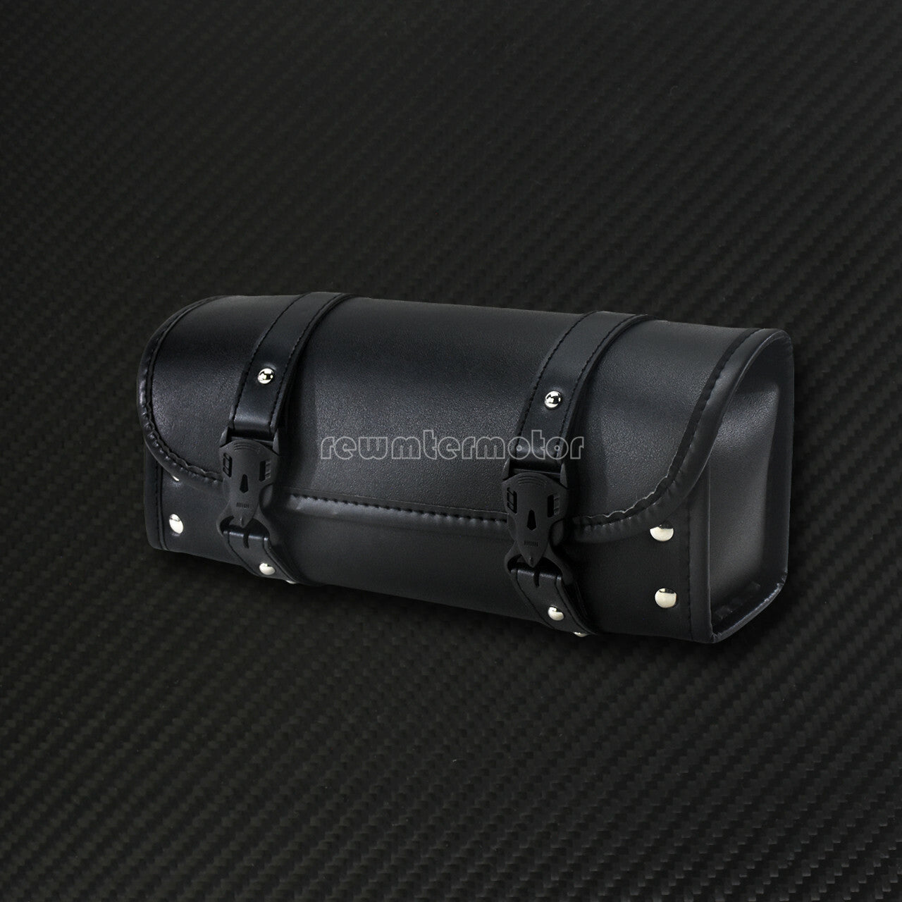 Motorcycle Handlebar Sissy Bar Saddlebag Roll Barrel Tool Bag Fit for Harley