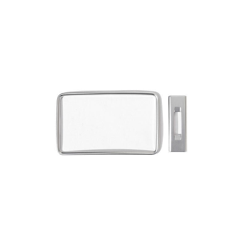 2PCS ABS Silver Cover Trim Rear Air Outlet Vent Fit for Benz GLA CLA 2013-2019