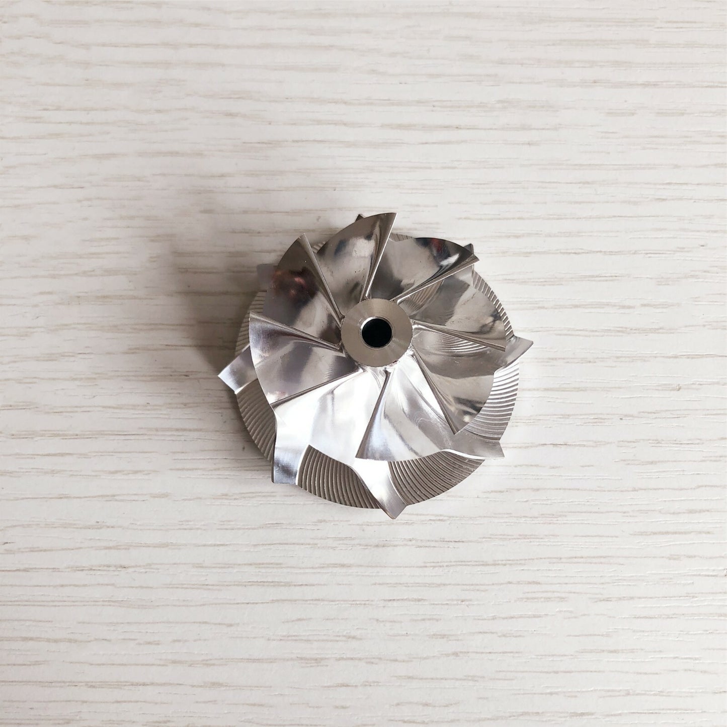 TD04HL 42.30/54.00 mm 8+0 Blade High-Performance Billet Compressor Wheel