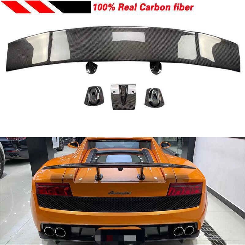 True carbon fiber rear boiler wing for Lamborghini Gallardo LP550 LP570
