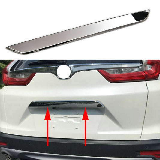 Chrome Rear Trunk Tailgate Lid Handle Cover Trim for Honda CR-V CRV 5th 2017-22