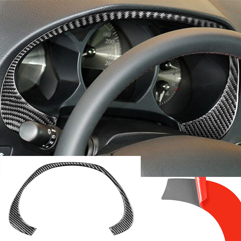 Fit For Luxus GS 2006-11 Carbon Fiber Interior Dashboard Panel Cover Accessories