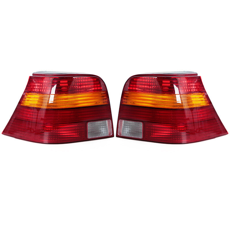 One pair of taillight housings for Volkswagen for Golf 4 MK4 1998 - 2002 (without bulbs)