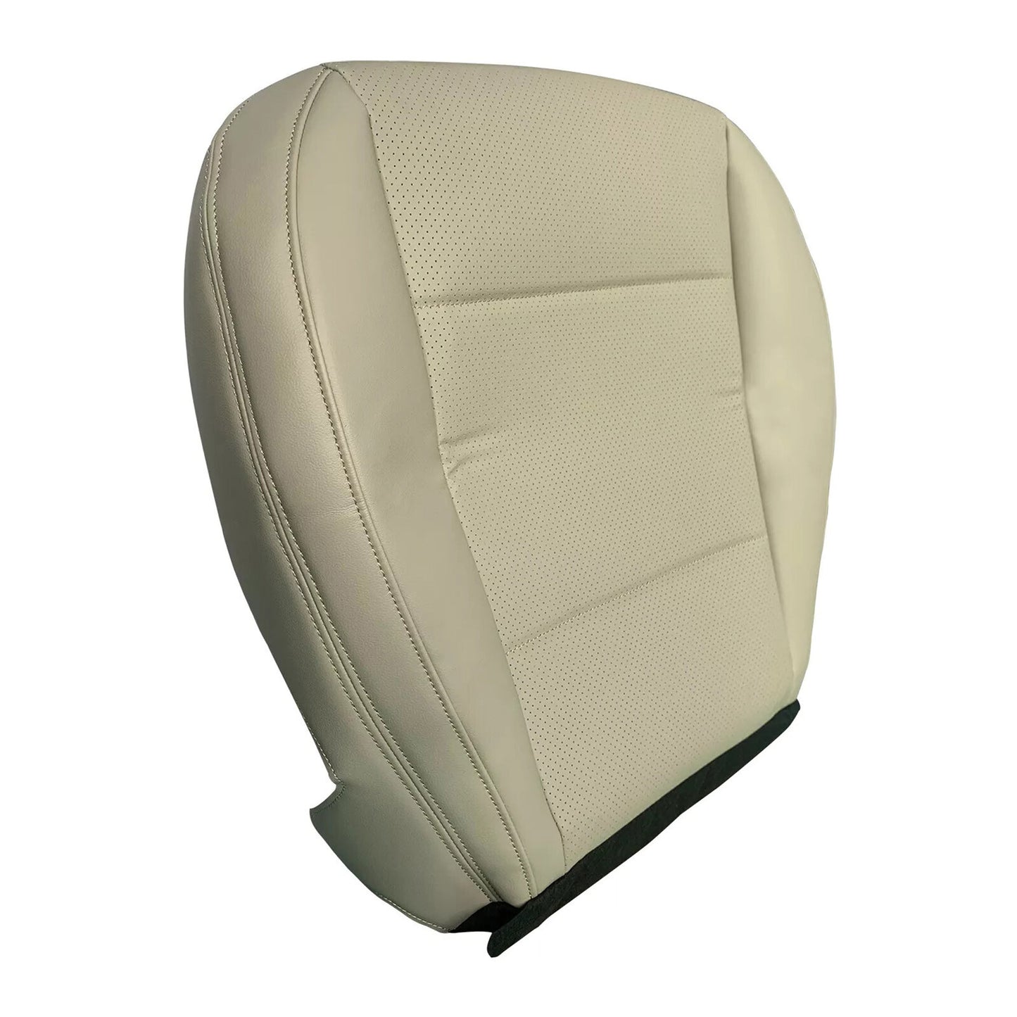 1PC Driver Microfiber Leather Bottom for Seat Cover Beige for Subaru Outback 2015-19