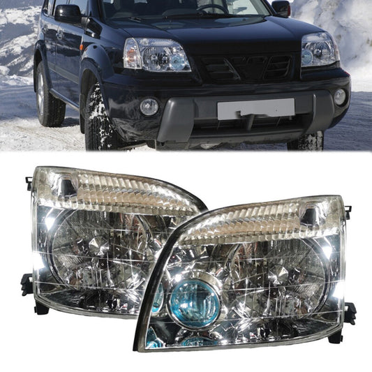 1Pair for Nissan X-Trail Xtrail T30 2001-2007 Headlight HeadLamp Fog Light LHRH