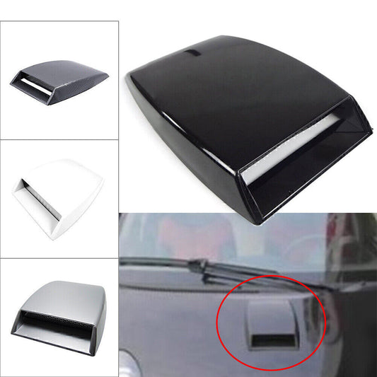 Roof Decorative Air Flow Intake Hood Scoop Vent Bonnet Cover Car Universal