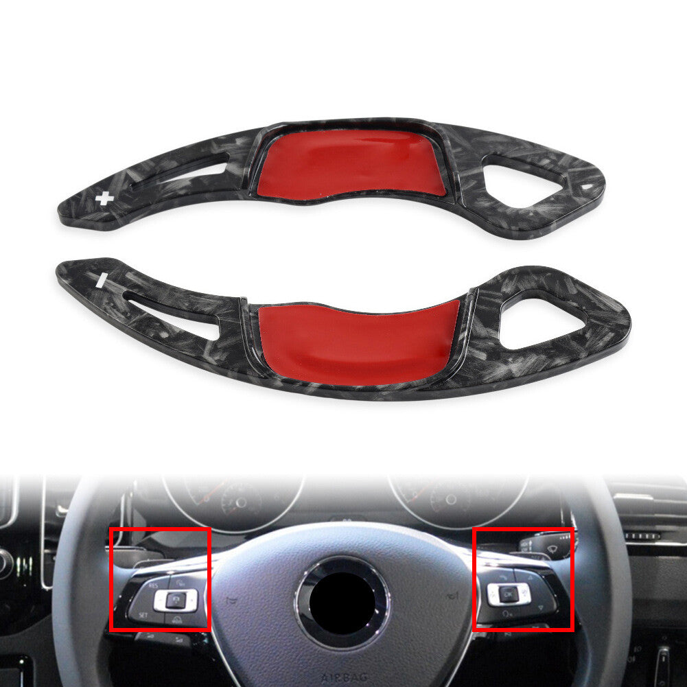 Steering Wheel Shift Paddle Shifter Extension Pair for VW for Golf 7 Polo Lamando