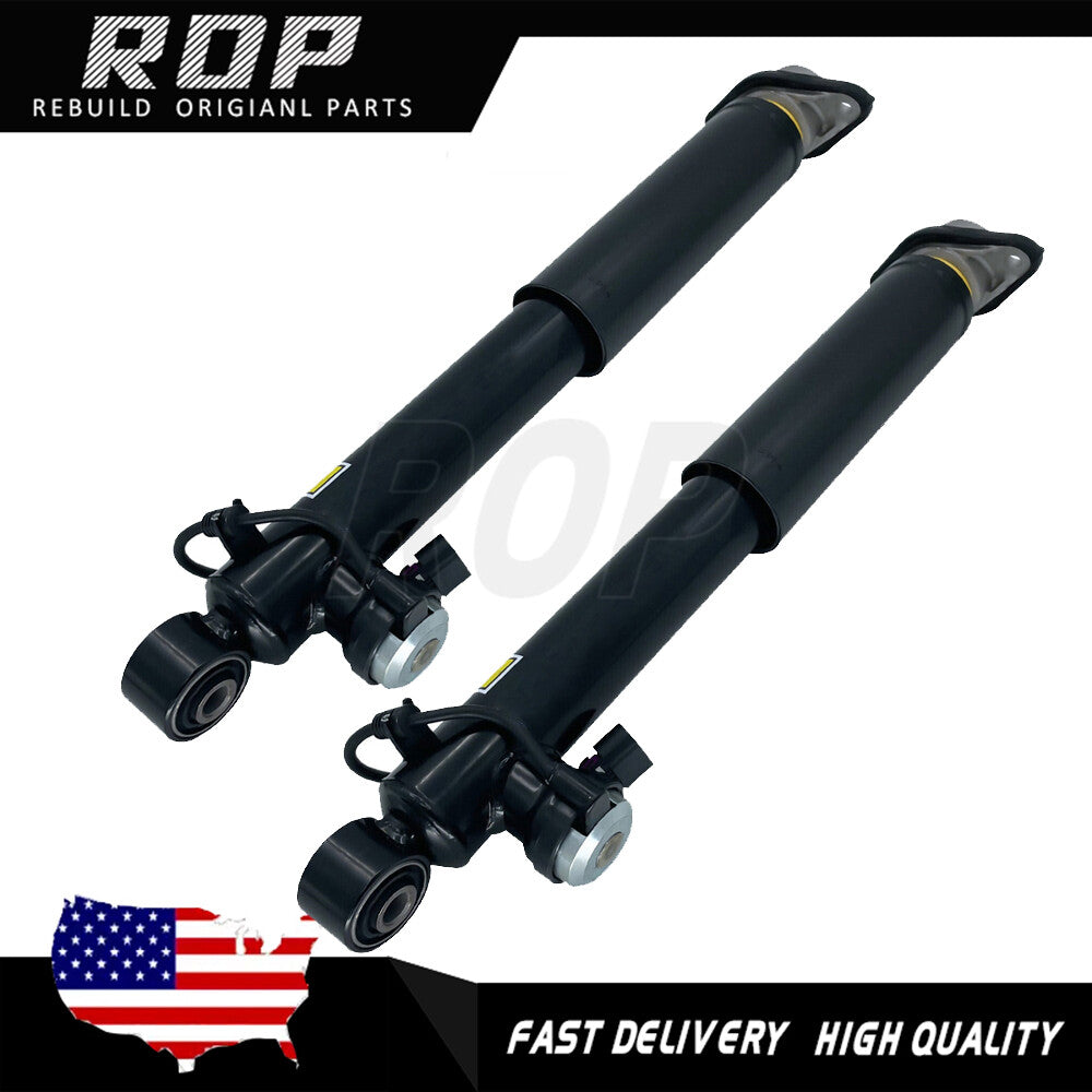Pair Rear Left Right Shock Absorber Struts Electric for Cadillac SRX 2010-2016