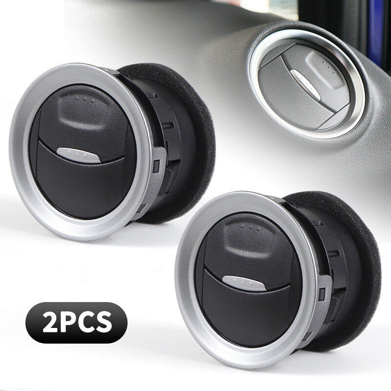 2x Air-Conditioning Outlet Air Vent Grille Diffuser Fit for Ford Fiesta Connect