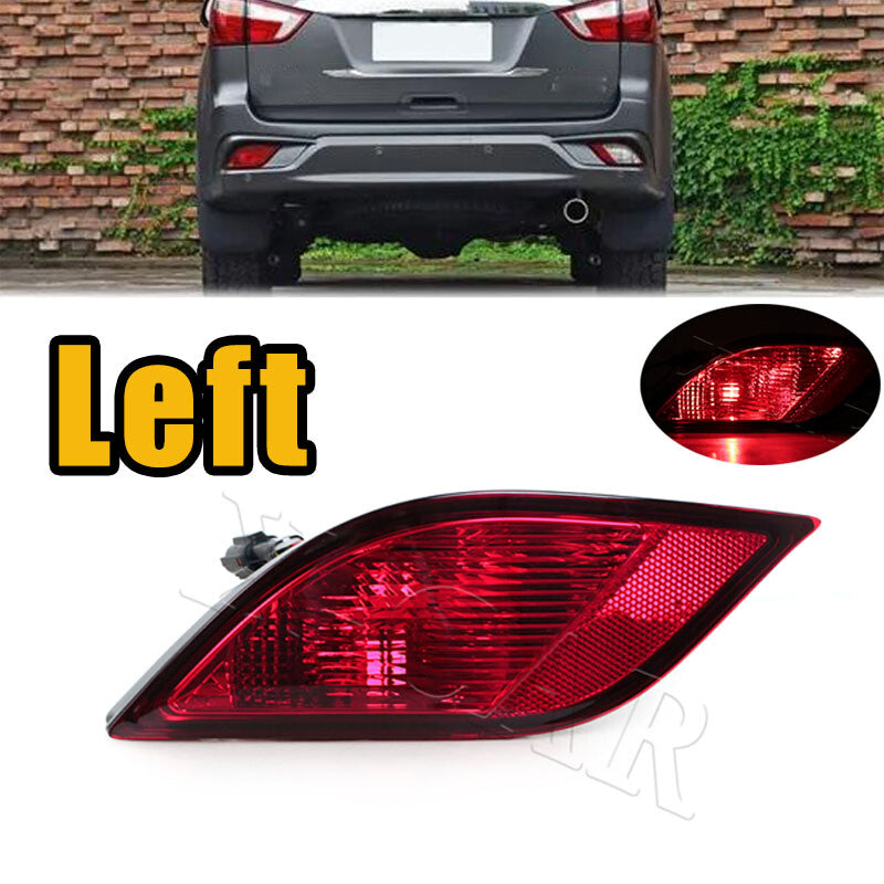 Left Rear Bumper Reflector Rear Brake Lamp for ISUZU MU-X MUX 2013-2017