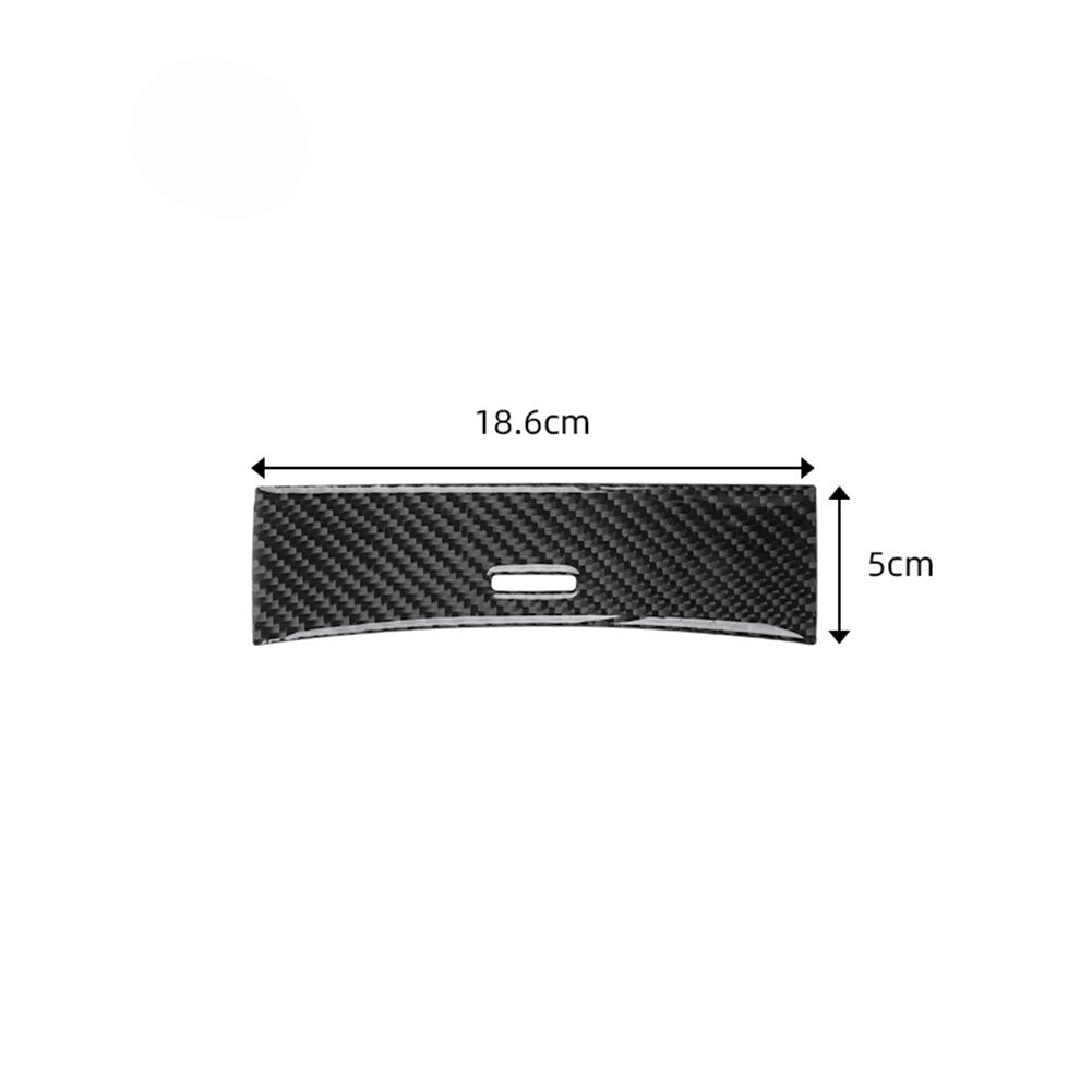 Carbon Fiber Center Storage Panel Cover Trim for Mercedes Benz M-class 2006-2011