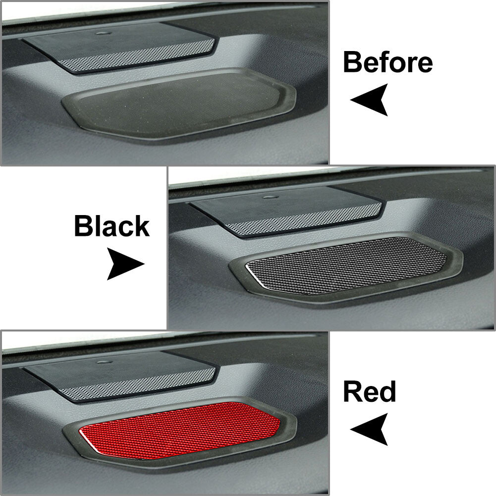 Carbon Fiber Interior Dashboard Storage Box Cover Trim for Toyota Tundra 14-2021