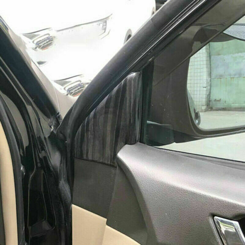 Wood Grain Front Triangle A Pillar Cover Trim for Toyota Highlander 2008-2013