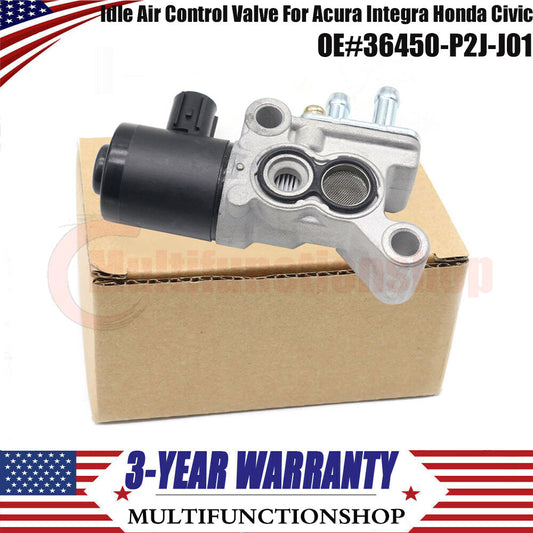 Brand new idle air control valve IAC 36450-P2J-J01, suitable for Honda for Civic 1.6L (1996-2000, 1997-).