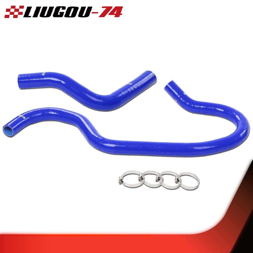 Upper and lower radiator coolant hoses, silicone blue, suitable for 99-06 for Chevrolet Silverado.