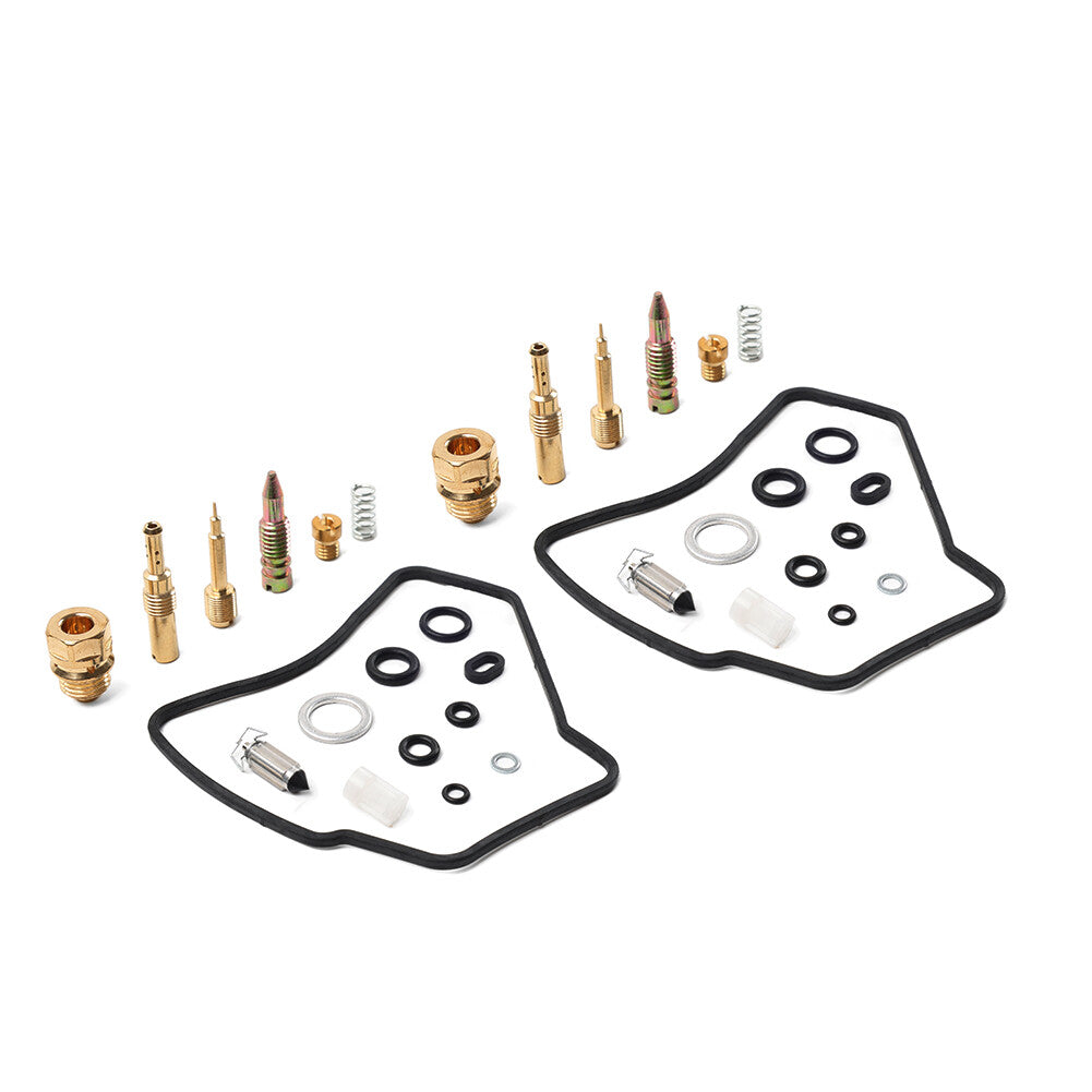 2 Sets Carburetor Carb Repair Rebuild Kit for Honda VTR250 Interceptor 1988-1990