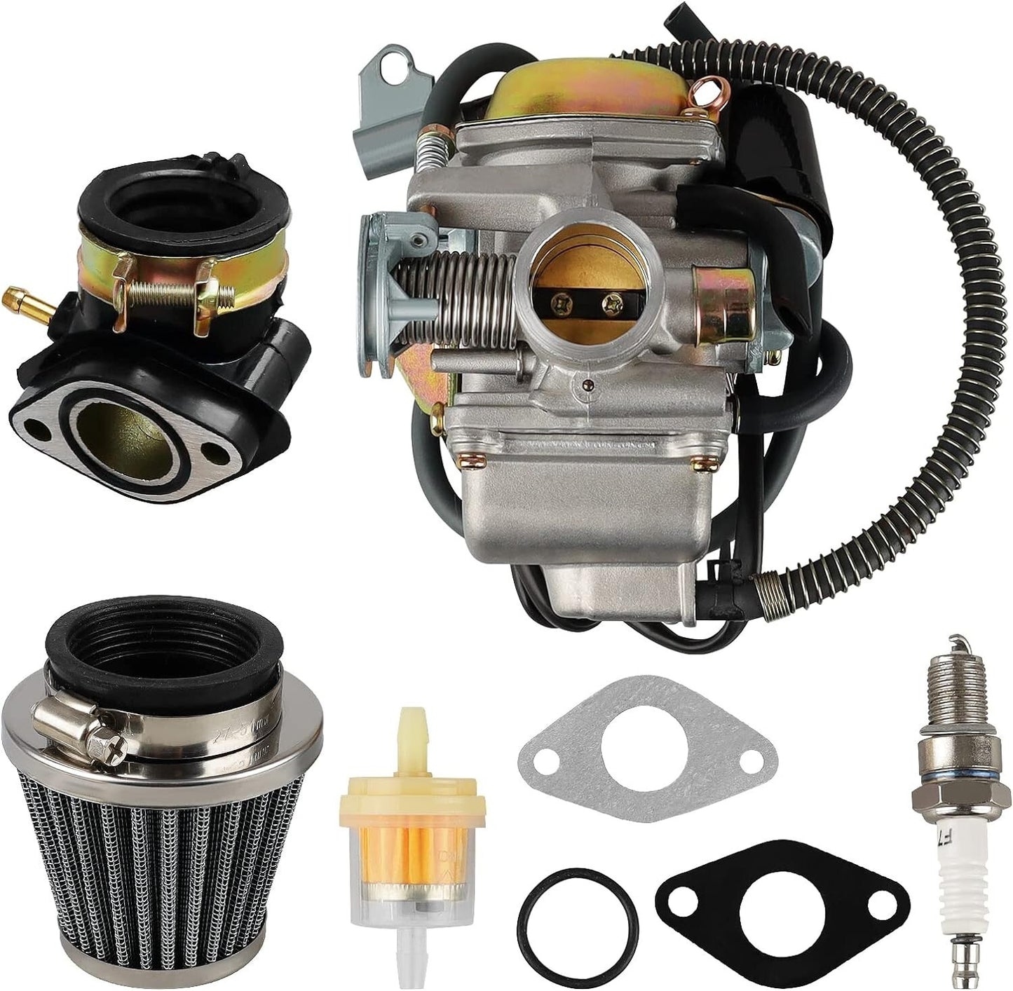 Carburetor for GY6 125cc-150cc,152QMI,152QMJ,157QMI,157QMJ engines ATV Quad Bike