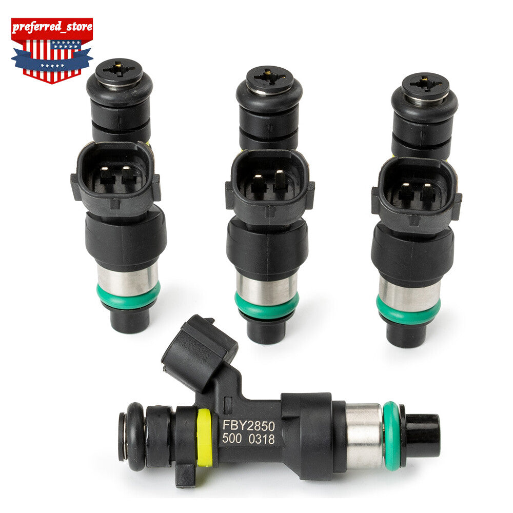4 Fuel Injector For 2007-2014 for Nissan Versa 1.8L 16600-EN200 FBY2850