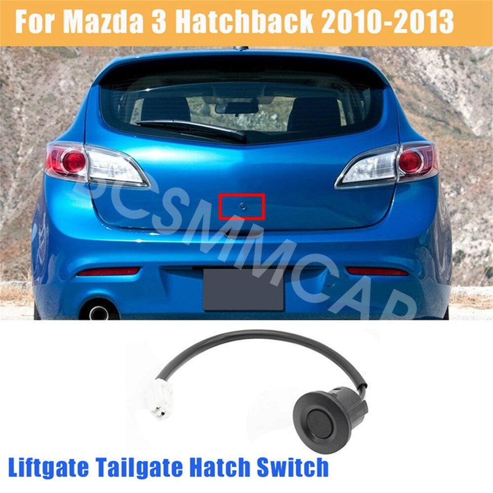Car Tailgate Hatch Switch BBN9624B0C08 Trim Fit For 2010-2013 for Mazda 3 Hatchback