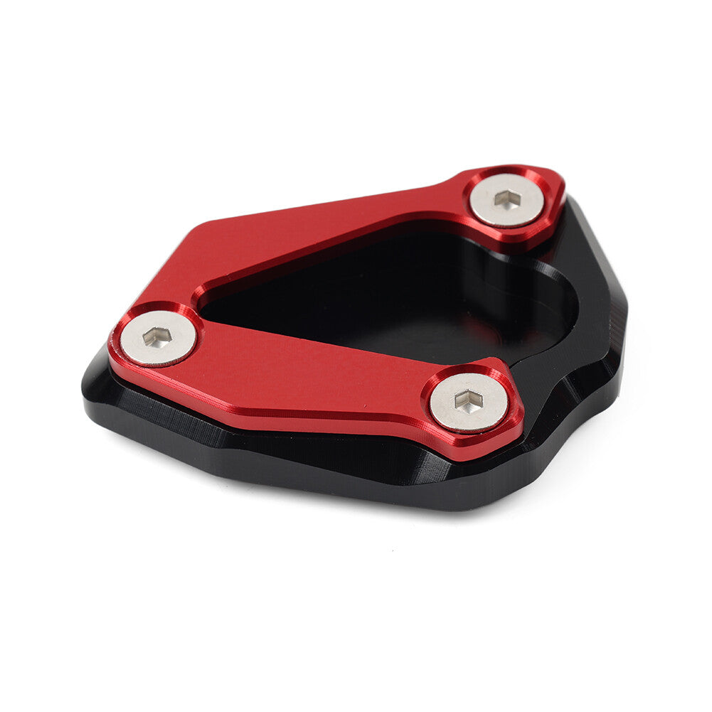 Kickstand Side Stand Extension Foot Plate Pad for BMW S1000R S1000RR 2019-23 red