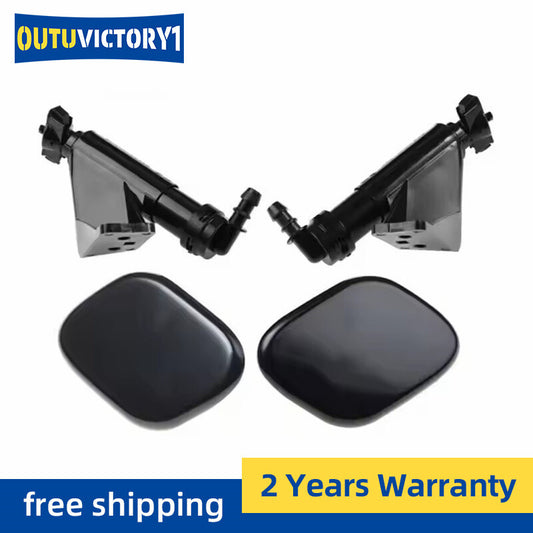 4-pack of new headlight water spray nozzles suitable for Hyundai Santa Fe DM 13-15