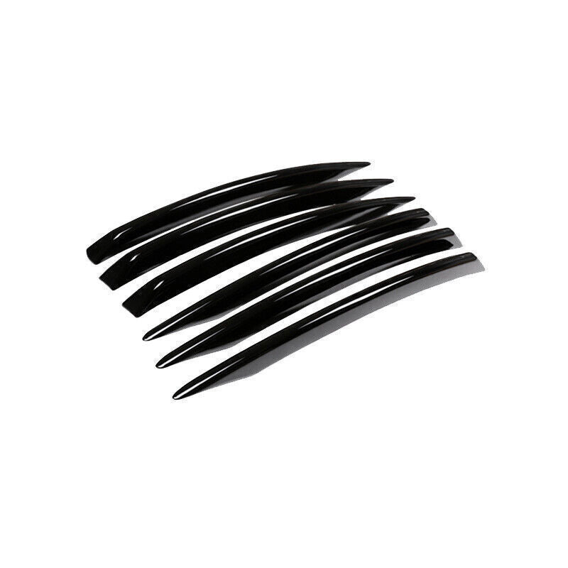 for Range Rover L405 2018-22 Gloss Black Exterior Front Fog Light Strip Trim 6X
